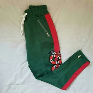 Striped Pants With Snake (GREEN)